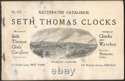 Antique Original Illustrated Catalogue of Seth Thomas Clocks 1902-1903 Horology