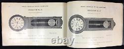 Antique Original Illustrated Catalogue of Seth Thomas Clocks 1902-1903 Horology