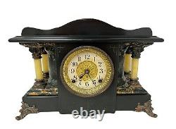Antique Original Seth Thomas Clock (approx 16 x 10) shell clock for good