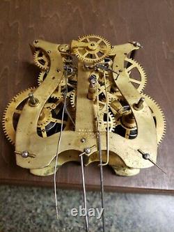 Antique Restored 1863 Seth Thomas Octagon Top Mantle Clock