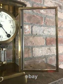 Antique SETH THOMAS 1907 Empire No. 0 Crystal Regulator Running