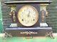 Antique Seth Thomas Adamantine Art Deco Mantle Clock Mercury Head Sides Beauty