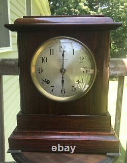 Antique SETH THOMAS Chime Clock Four Bell Sonora Chime Clock c. A. 1914