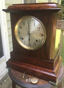 Antique SETH THOMAS Chime Clock Four Bell Sonora Chime Clock c. A. 1914