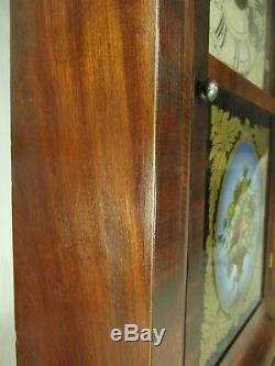 Antique SETH THOMAS OGEE CLOCK OG Shelf Mantel walnut PLYMOUTH HOLLOW works