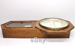 Antique SETH THOMAS PENDULUM Wall CLOCK MISSION OAK