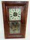 Antique Seth Thomas Plymouth Ogee Connecticut Wood Mantle Wall Clock Complete