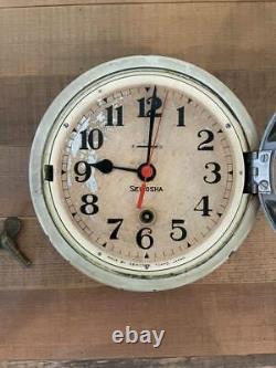 Antique Seikosha Ship Clock Vintage Seth Thomas Wall Clock