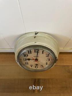 Antique Seikosha Ship Clock Vintage Seth Thomas Wall Clock