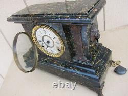 Antique Seth Thomas #102 Mantel Clock, (1896-1908) With Key