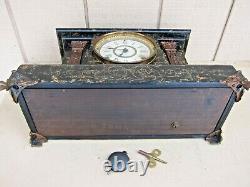 Antique Seth Thomas #102 Mantel Clock, (1896-1908) With Key