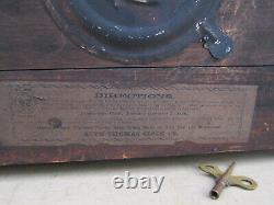 Antique Seth Thomas #102 Mantel Clock, (1896-1908) With Key