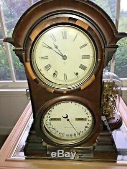 Antique Seth Thomas 1875 Parlor Calendar No. 4 Shelf Clock