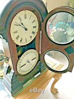 Antique Seth Thomas 1875 Parlor Calendar No. 4 Shelf Clock