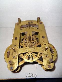 Antique-Seth Thomas-30 Day-Wall Gallery Clock Movement-Ca. 1900-To Restore-#P241