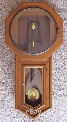 Antique Seth Thomas 30 Day World Regulator Wall Clock Running