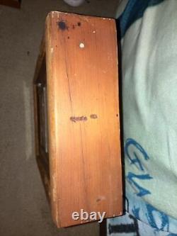 Antique Seth Thomas 30 Hour Shelf Clock 1800's Small Ogee Style WORKS
