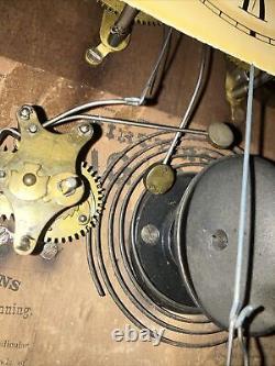 Antique Seth Thomas 30 Hour Shelf Clock 1800's Small Ogee Style WORKS