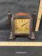 Antique Seth Thomas 4 Jewel Mantle Clock Swinging Frame Winds Runs Keeps Time