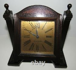 Antique Seth Thomas 4 Jewels Wind Up Desk Clock