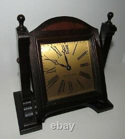 Antique Seth Thomas 4 Jewels Wind Up Desk Clock