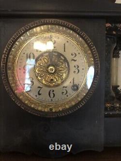 Antique Seth Thomas 4 Pillar Clock / Works