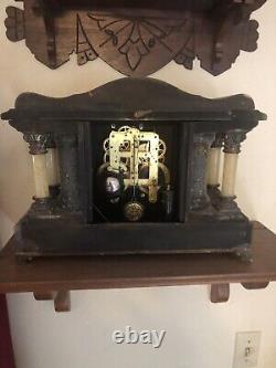 Antique Seth Thomas 4 Pillar Clock / Works
