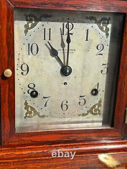 Antique Seth Thomas 4 bell Sonora chime clock #00