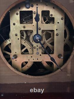 Antique Seth Thomas 4 bell Sonora chime clock #00