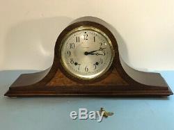 Antique Seth Thomas #4602 Tambour Mantel Clock Mech. Mvmnt with Gong Chime CTx#245