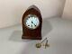 Antique Seth Thomas #48j Cathedral Beehive Mantel Clock Mahogany Original 1920