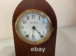 Antique Seth Thomas #48J Cathedral Beehive Mantel Clock Mahogany Original 1920