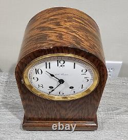 Antique Seth Thomas 48q Movement 8 Day Beehive Mantle Shelf Clock! Untested