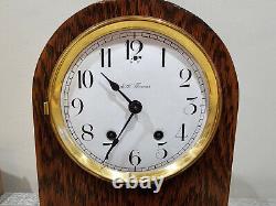 Antique Seth Thomas 48q Movement 8 Day Beehive Mantle Shelf Clock! Untested