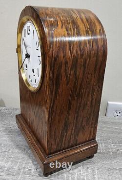 Antique Seth Thomas 48q Movement 8 Day Beehive Mantle Shelf Clock! Untested