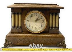 Antique Seth Thomas 6 Half Column Mantle Clock