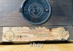 Antique Seth Thomas 6-Pillar Mantel Clock No. 260 With Key Made In USA NOS