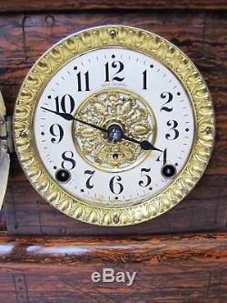 Antique Seth Thomas 6 column Mantel Clock. Good working order