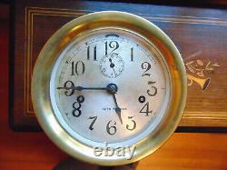 Antique Seth Thomas 7 Inch No 10 Movement 8 Day Clock- Runs Great