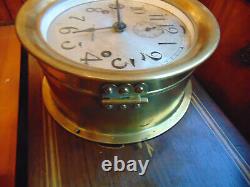 Antique Seth Thomas 7 Inch No 10 Movement 8 Day Clock- Runs Great