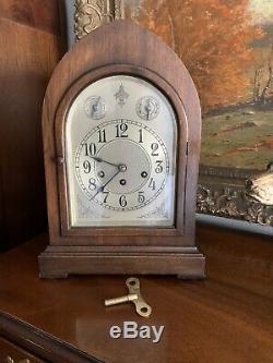 Antique Seth Thomas #72 Cathedral Westminster Chime Beehive Clock Working