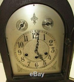 Antique Seth Thomas #72 Cathedral Westminster Chime Beehive Clock -running