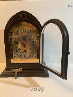 Antique Seth Thomas #72 Gothic Quarter Chime Mantel Clock, 113A Movement. Works