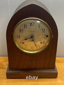 Antique Seth Thomas 8 Bell Sonora Chime Bracket Clock Westminster & Whittington