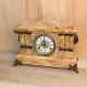 Antique Seth Thomas 8 Day Adamantine Mantle Clock Serviced Running Unusual