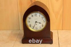 Antique Seth Thomas 8 Day Beehive Style Striking Mantle Clock