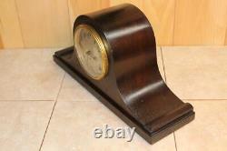 Antique Seth Thomas 8 Day Gonging Mantle Clock Classic Style Serviced