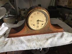 Antique Seth Thomas 8 Day Mantle Clock Serviced & Running Classic Style