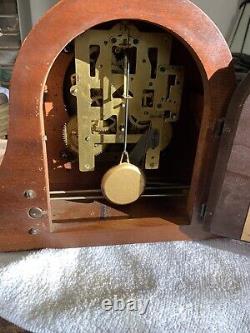 Antique Seth Thomas 8 Day Mantle Clock Serviced & Running Classic Style