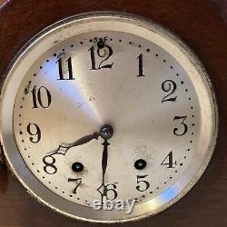 Antique Seth Thomas 8 Day Mantle Clock Works / Runs Made in USA